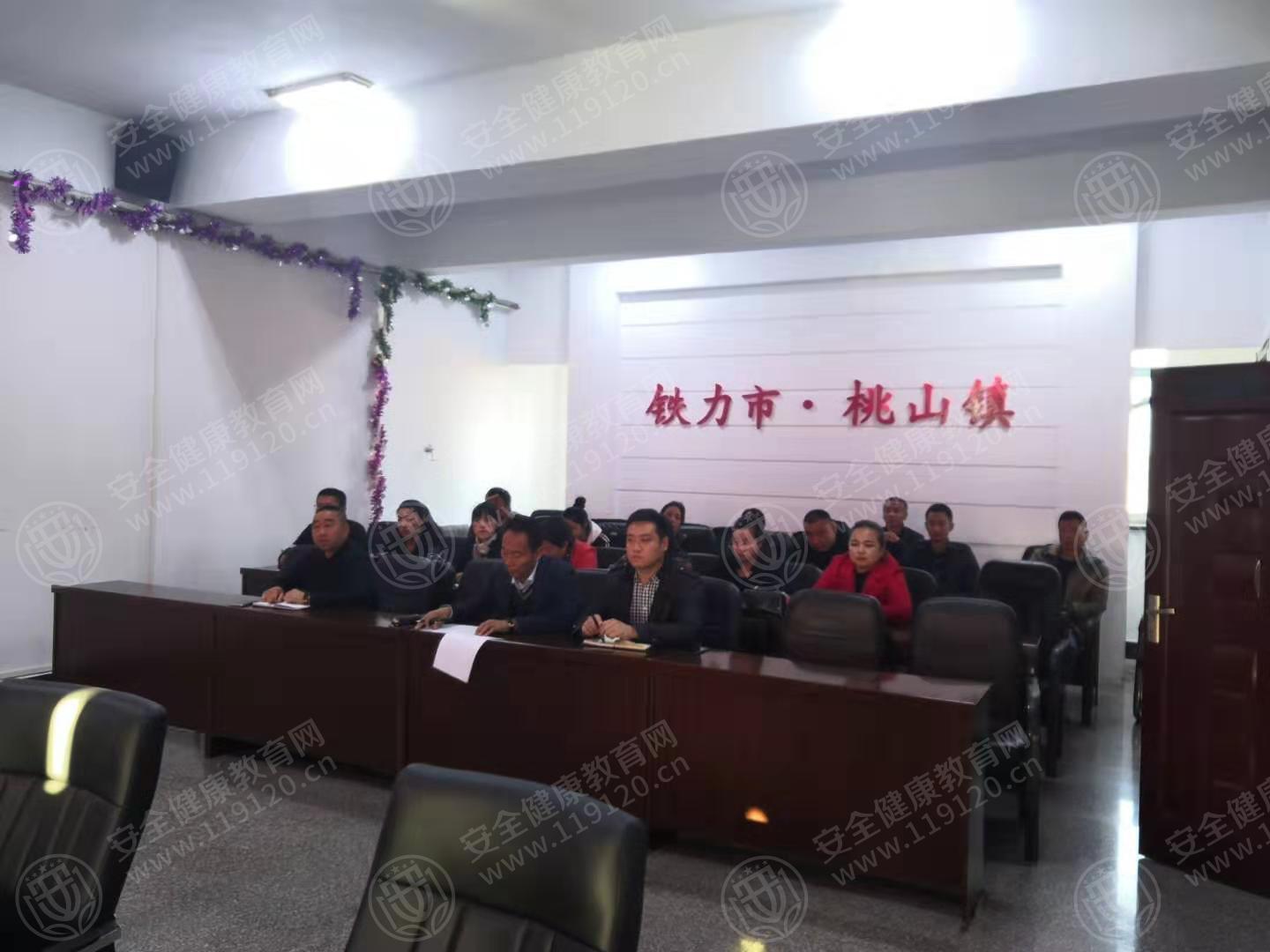 黑龙江省铁力市桃山镇人民政府开展健康急救知识公益讲座